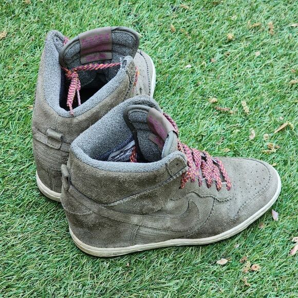 NIKE DUNK SKY HI - Womens Wedge - SIZE 7.5 - Picture 4 of 10